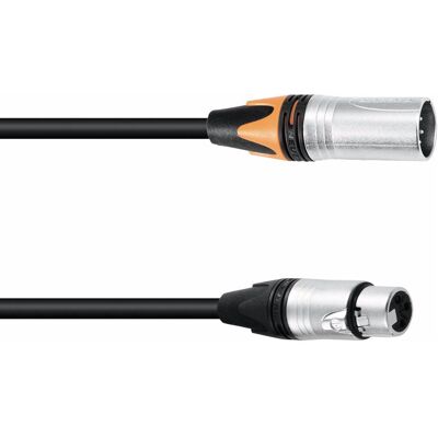 PSSO Adapterkabel DMX XLR 5pol/3pol 0,3m sw (0.30 m, XLR Kabel), Audiokabel PSSO Adapterkabel DMX XLR 5pol/3pol 0,3m sw (0.30 m, XLR Kabel), Audiokabel