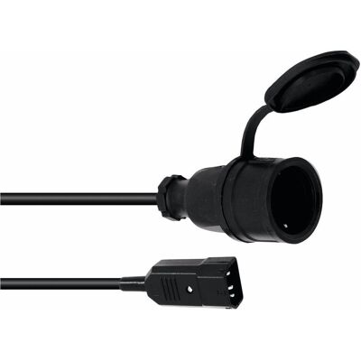 Omnitronic Adapterkabel Kaltgeräte/Schutzkontakt 1m, Audio Adapter Omnitronic Adapterkabel Kaltgeräte/Schutzkontakt 1m, Audio Adapter