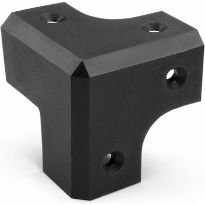 Adam Hall X 318787 Boxenecke, Kunststoff, Lautsprecher Bauteile, Schwarz Adam Hall X 318787 Boxenecke, Kunststoff, Lautsprecher Bauteile, Schwarz