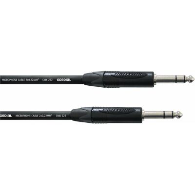 Cordial CPM VV 2,5 m Symmetrisches Stereo-Kabel Cordial CPM VV 2,5 m Symmetrisches Stereo-Kabel