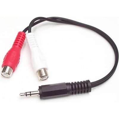 StarTech 6in Rca Stereo Audio Cable (0.15 m, Cinch Kabel), Audiokabel StarTech 6in Rca Stereo Audio Cable (0.15 m, Cinch Kabel), Audiokabel