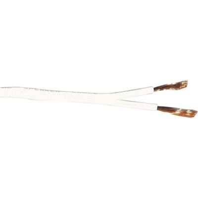 Omnitronic Lautsprecherkabel 2x1,5 100m ws (100 m, 1.50 mm²), Lautsprecherkabel, Weiss Omnitronic Lautsprecherkabel 2x1,5 100m ws (100 m, 1.50 mm²), Lautsprecherkabel, Weiss