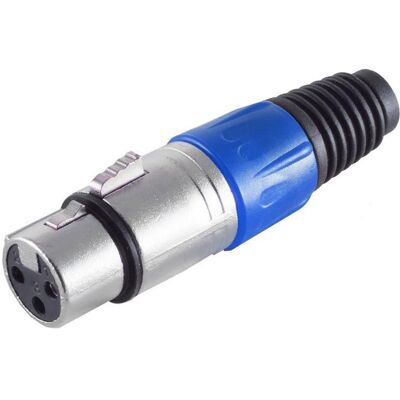 Shiverpeaks S/CONN maximum connectivity XLR-Kupplung, blau (Klinkenadapter), Audio Adapter, Blau Shiverpeaks S/CONN maximum connectivity XLR-Kupplung, blau (Klinkenadapter), Audio Adapter, Blau