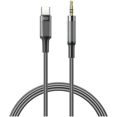xO Kabel Audio NB-R279B USB-C - Klinke 3,5mm 1,0m schwarz (1 m, AUX Kabel), Audiokabel xO Kabel Audio NB-R279B USB-C - Klinke 3,5mm 1,0m schwarz (1 m, AUX Kabel), Audiokabel
