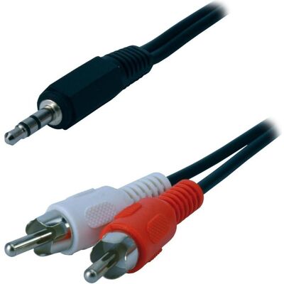 MCL C Ble Audio Stro 2 X Rca (10 m, AUX Kabel), Audiokabel MCL C Ble Audio Stro 2 X Rca (10 m, AUX Kabel), Audiokabel