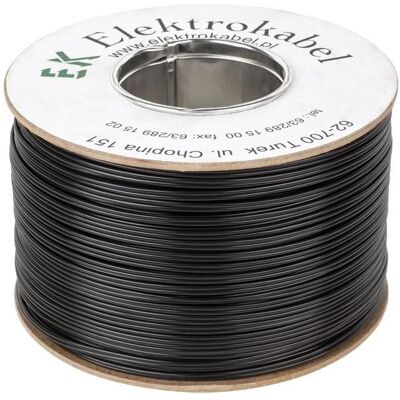 Elektro-Plast SMYp-Lautsprecherkabel 2 x 0,35 mm schwarz 200 m, Lautsprecherkabel, Schwarz Elektro-Plast SMYp-Lautsprecherkabel 2 x 0,35 mm schwarz 200 m, Lautsprecherkabel, Schwarz