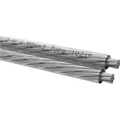 Oehlbach D1C345 Lautsprecherkabel 2 x 6.0 mm² Transparent 4 m (4 m, 6 mm²), Lautsprecherkabel, Transparent Oehlbach D1C345 Lautsprecherkabel 2 x 6.0 mm² Transparent 4 m (4 m, 6 mm²), Lautsprecherkabel, Transparent