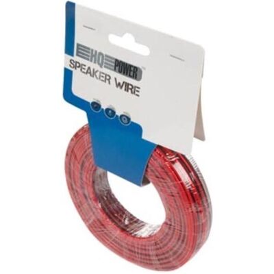 Cables LAUTSPRECHERKABEL - ROT/SCHWARZ - 2 x 0.75 mm² - 25 m (25 m, 0.75 mm²), Lautsprecherkabel, Rot Cables LAUTSPRECHERKABEL - ROT/SCHWARZ - 2 x 0.75 mm² - 25 m (25 m, 0.75 mm²), Lautsprecherkabel, Rot