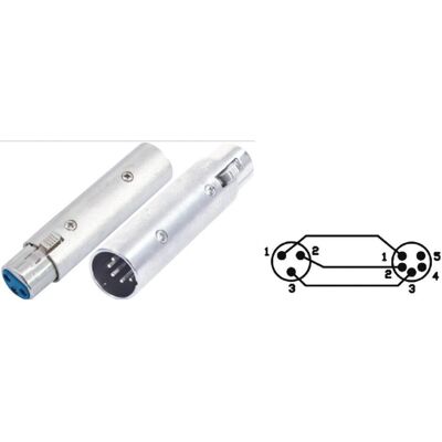 Scharnberger+Hasenbein Adapter (Doppelkupplung, Winkeladapter), Audio Adapter, Silber Scharnberger+Hasenbein Adapter (Doppelkupplung, Winkeladapter), Audio Adapter, Silber