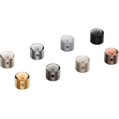 Schaller Dome Knob black chrome (2) (Knopf), Zubehör Instrumente, Schwarz Schaller Dome Knob black chrome (2) (Knopf), Zubehör Instrumente, Schwarz
