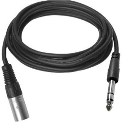 Vivolink XLR M - Stereo Jack 6.35mm (0.50 m, XLR Kabel), Audiokabel Vivolink XLR M - Stereo Jack 6.35mm (0.50 m, XLR Kabel), Audiokabel