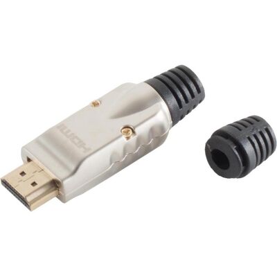 Shiverpeaks S/CONN maximum connectivity HDMI-Stecker, Metalll, Selbstmontage, 4K2K kompatibel, schwarz, Audio Adapter, Schwarz Shiverpeaks S/CONN maximum connectivity HDMI-Stecker, Metalll, Selbstmontage, 4K2K kompatibel, schwarz, Audio Adapter, Schwarz