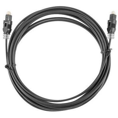 Lanberg CA-TOSL-10CC-0010-BK Glasfaserkabel TOSLINK (1 m, Toslink Kabel), Audiokabel Lanberg CA-TOSL-10CC-0010-BK Glasfaserkabel TOSLINK (1 m, Toslink Kabel), Audiokabel