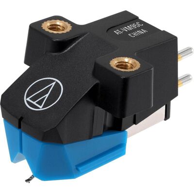 Audio-Technica AT-VM95C (Tonabnehmer), Plattenspieler Zubehör, Blau Audio-Technica AT-VM95C (Tonabnehmer), Plattenspieler Zubehör, Blau