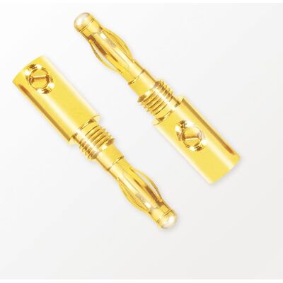LogiLink CA Bananenstecker, Audio Stecker, Grau LogiLink CA Bananenstecker, Audio Stecker, Grau