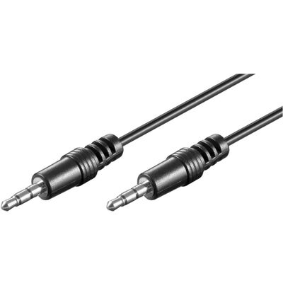 Goobay 3.5mm Klinke – 3.5mm Klinke (0.60 m, AUX Kabel), Audiokabel Goobay 3.5mm Klinke – 3.5mm Klinke (0.60 m, AUX Kabel), Audiokabel