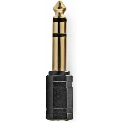 Nedis Stereo-Audio-Adapter 6.35 mm Stecker 3.5 mm Buchse Vergoldet Gerade ABS Anthrazit 1 Stück Verp (Klinkenadapter), Audio Adapter, Gold, Schwarz, Mehrfarbig Nedis Stereo-Audio-Adapter 6.35 mm Stecker 3.5 mm Buchse Vergoldet Gerade ABS Anthrazit 1 Stück Verp (Klinkenadapter), Audio Adapter, Gold, Schwarz, Mehrfarbig