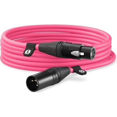 RØDE XLR-6 Pink (6 m, XLR Kabel), Audiokabel RØDE XLR-6 Pink (6 m, XLR Kabel), Audiokabel