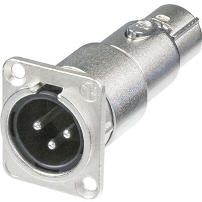 Neutrik Na3mdf (Klinkenadapter), Audio Adapter, Silber, Grau Neutrik Na3mdf (Klinkenadapter), Audio Adapter, Silber, Grau