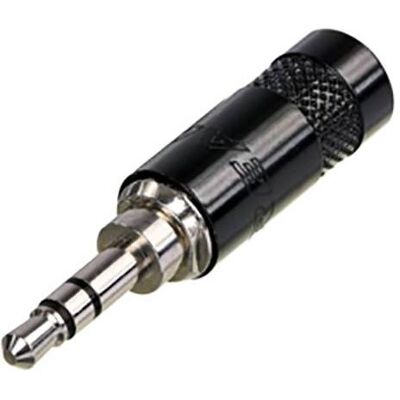 Rean NYS231B Klinken-Steckverbinder 3.5 mm Stecker Polzahl (num): 3 1 St., Audio Stecker, Schwarz, Silber Rean NYS231B Klinken-Steckverbinder 3.5 mm Stecker Polzahl (num): 3 1 St., Audio Stecker, Schwarz, Silber