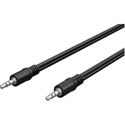 Goobay Audio Verbindungskabel AUX, 3,5 mm stereo, Flachkabel (5 m, AUX Kabel), Audiokabel Goobay Audio Verbindungskabel AUX, 3,5 mm stereo, Flachkabel (5 m, AUX Kabel), Audiokabel