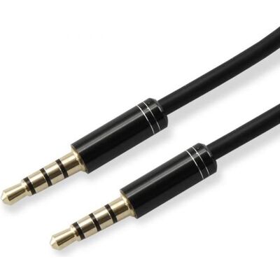 Sbox AUX Cable 3.5mm to 3.5mm blackberry black 3535-1.5B (1.50 m, AUX Kabel), Audiokabel Sbox AUX Cable 3.5mm to 3.5mm blackberry black 3535-1.5B (1.50 m, AUX Kabel), Audiokabel