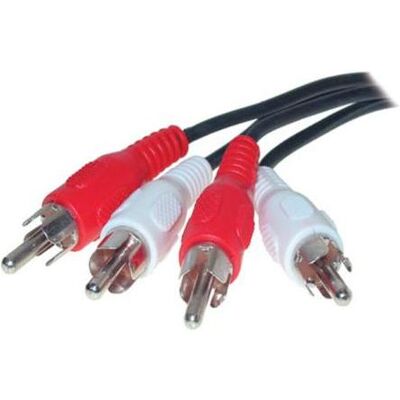 Shiverpeaks BASIC-S 2x RCA (2.50 m, Cinch Kabel), Audiokabel Shiverpeaks BASIC-S 2x RCA (2.50 m, Cinch Kabel), Audiokabel