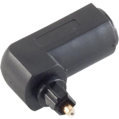 Shiverpeaks S/CONN maximum connectivity Winkel-Adapter, Toslink-Stecker auf Toslink-Buchse (Winkeladapter), Audio Adapter, Schwarz Shiverpeaks S/CONN maximum connectivity Winkel-Adapter, Toslink-Stecker auf Toslink-Buchse (Winkeladapter), Audio Adapter, Schwarz
