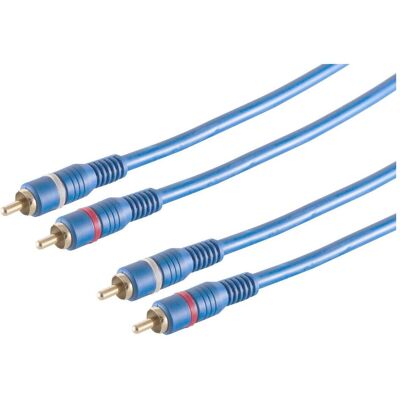 Shiverpeaks S/CONN maximum connectivity Cinch Audio-Kabel-Cinchkabel, 2 Stecker / 2 Stecker, TWIN Kabel mit Remo (5 m, Cinch Kabel), Audiokabel Shiverpeaks S/CONN maximum connectivity Cinch Audio-Kabel-Cinchkabel, 2 Stecker / 2 Stecker, TWIN Kabel mit Remo (5 m, Cinch Kabel), Audiokabel