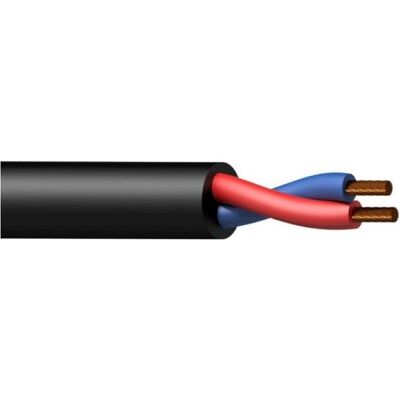 Procab PLS215/3 Schwarzes Lautsprecherkabel - 2 x 1,5 mm² - 100m Procab PLS215/3 Schwarzes Lautsprecherkabel - 2 x 1,5 mm² - 100m