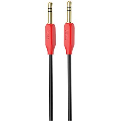 Hoco Cable Cable AUX Jack 3,5 mm to Jack 3,5 mm 1 m UPA11 black (1 m, AUX Kabel), Audiokabel Hoco Cable Cable AUX Jack 3,5 mm to Jack 3,5 mm 1 m UPA11 black (1 m, AUX Kabel), Audiokabel