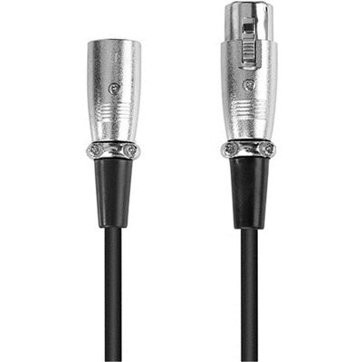 Boya XLR-Stecker auf XLR-Buchse, Mikrofonkabel, 1 m (1 m, XLR Kabel), Audiokabel Boya XLR-Stecker auf XLR-Buchse, Mikrofonkabel, 1 m (1 m, XLR Kabel), Audiokabel