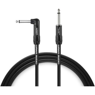 Warm Audio PRO-TS-1RT-20 audio cable 6.1 m 6.35mm TS Black (6.10 m, 6.3mm Klinkenkabel), Audiokabel Warm Audio PRO-TS-1RT-20 audio cable 6.1 m 6.35mm TS Black (6.10 m, 6.3mm Klinkenkabel), Audiokabel