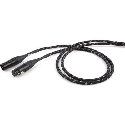 Proel 6m Braided Microphone Cable, Black-White (6 m, XLR Kabel), Audiokabel Proel 6m Braided Microphone Cable, Black-White (6 m, XLR Kabel), Audiokabel
