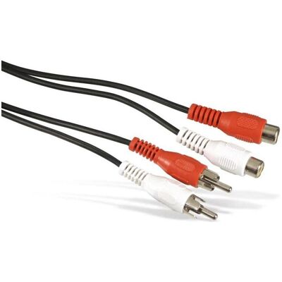 Eneroid Cinchverlängerung, Audio, 5m (5 m, Cinch Kabel), Audiokabel Eneroid Cinchverlängerung, Audio, 5m (5 m, Cinch Kabel), Audiokabel
