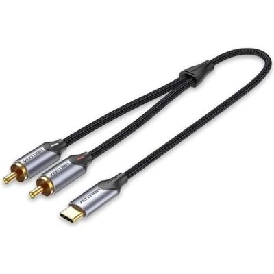 Vention 2in1 (2 m, Cinch Kabel), Audiokabel Vention 2in1 (2 m, Cinch Kabel), Audiokabel