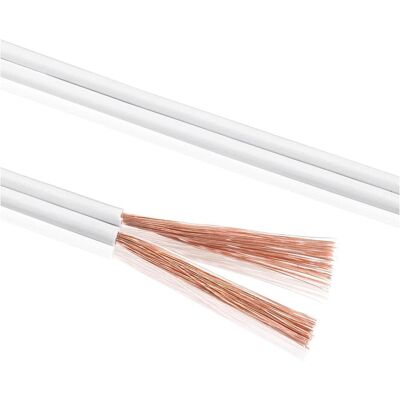 Sonero Lautsprecherkabel 4,00mm² CCA 50 m (50 m, 4 mm²), Lautsprecherkabel, Weiss Sonero Lautsprecherkabel 4,00mm² CCA 50 m (50 m, 4 mm²), Lautsprecherkabel, Weiss