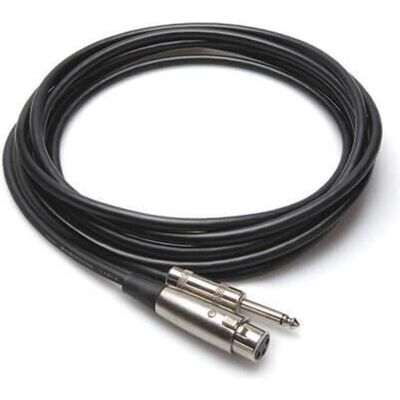 Hosa MCH-110 Mikrofonkabel, XLR/Klinke (3 m, XLR Kabel), Audiokabel Hosa MCH-110 Mikrofonkabel, XLR/Klinke (3 m, XLR Kabel), Audiokabel