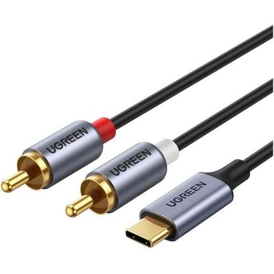 Ugreen 2x Cinch — USB C (1.50 m, Cinch Kabel), Audiokabel Ugreen 2x Cinch — USB C (1.50 m, Cinch Kabel), Audiokabel