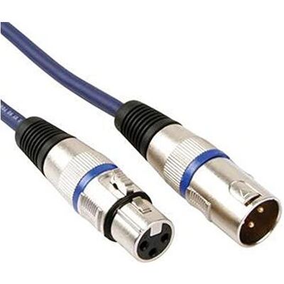 HQ Power PAC104 DMX-Kabel, 3-Polig (10m) (10 m, XLR Kabel), Audiokabel HQ Power PAC104 DMX-Kabel, 3-Polig (10m) (10 m, XLR Kabel), Audiokabel