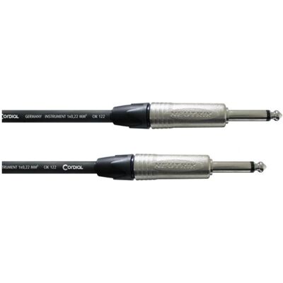 Cordial CXI 9 PP - Instrumenten- und Gitarrenkabel NEUTRIK (9 m, 6.3mm Klinkenkabel), Audiokabel Cordial CXI 9 PP - Instrumenten- und Gitarrenkabel NEUTRIK (9 m, 6.3mm Klinkenkabel), Audiokabel