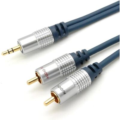 Berrybase Klinken Adapter Audiokabel (10 m, Cinch Kabel), Audiokabel Berrybase Klinken Adapter Audiokabel (10 m, Cinch Kabel), Audiokabel