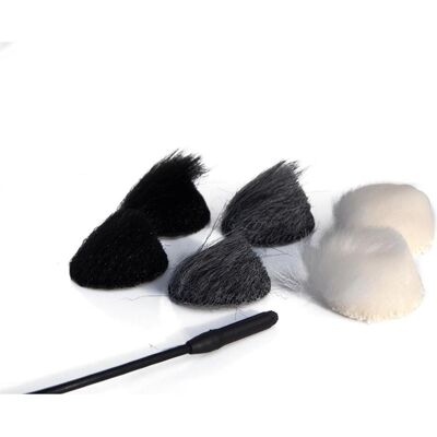 Rycote - O-COVER WHITE 30X - White - Furry Disc - Lavalier-Windschutz Rycote - O-COVER WHITE 30X - White - Furry Disc - Lavalier-Windschutz