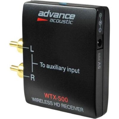 advance acoustic WTX-500, AptX Bluetooth-Empfänger (Empfänger), Bluetooth Audio Adapter, Schwarz advance acoustic WTX-500, AptX Bluetooth-Empfänger (Empfänger), Bluetooth Audio Adapter, Schwarz
