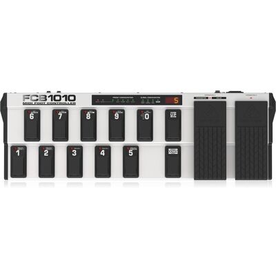 Behringer FCB1010 MIDI Controller (Controller), MIDI Controller, Schwarz, Silber Behringer FCB1010 MIDI Controller (Controller), MIDI Controller, Schwarz, Silber