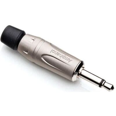 Amphenol Audio Jack connector male 3.5 mm Mono K series (Klinkenadapter), Audio Adapter, Silber Amphenol Audio Jack connector male 3.5 mm Mono K series (Klinkenadapter), Audio Adapter, Silber