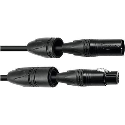 Neutrik PSSO DMX IP65 3PIN 3M Schwarz - Audiokabel Neutrik PSSO DMX IP65 3PIN 3M Schwarz - Audiokabel