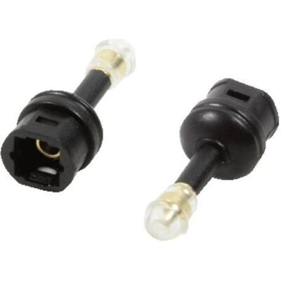 LogiLink Toslink Adapter (Klinkenadapter), Audio Adapter, Schwarz LogiLink Toslink Adapter (Klinkenadapter), Audio Adapter, Schwarz