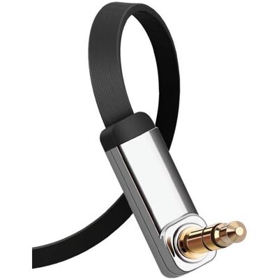 Ugreen Cable Audio 3.5mm M/M Angled Flat 1.5m AV119 10598 (1.50 m, AUX Kabel), Audiokabel Ugreen Cable Audio 3.5mm M/M Angled Flat 1.5m AV119 10598 (1.50 m, AUX Kabel), Audiokabel