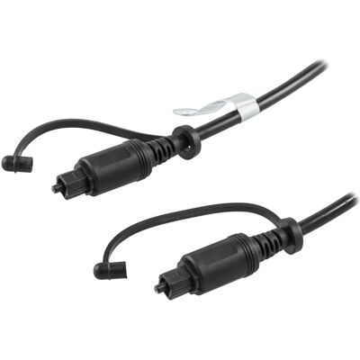 Deltaco TOTO-1 - Toslink - Toslink - 1 m - Schwarz (1 m, Toslink Kabel), Audiokabel Deltaco TOTO-1 - Toslink - Toslink - 1 m - Schwarz (1 m, Toslink Kabel), Audiokabel